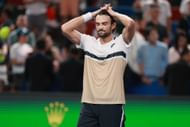 Valentin Vacherot at the Shanghai Masters 2025. (Photo: Getty)